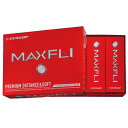 マックスフライ(MAXFLI)(メンズ)ゴルフボール MAXFLI マックスフライ WH ダース(12個入り)
