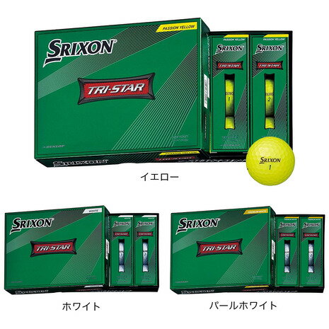 スリクソン（SRIXON）（メンズ、レディース）ゴルフボール TRI-STAR SN TRS4 22 ダース(12個入り)のサムネイル