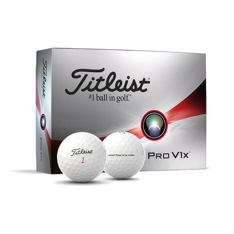 タイトリスト TITLEIST メンズ ゴルフボール PRO V1x プロV1x ローナンバー T2048S-J ダース 12個入り 