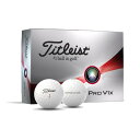 【6万円以上6,000円OFFクーポン 4/20限定】タイトリスト（TITLEIST）（メンズ）ゴルフボール PRO V1x プロV1x ローナンバー T2048S-J ダース(12個入り)