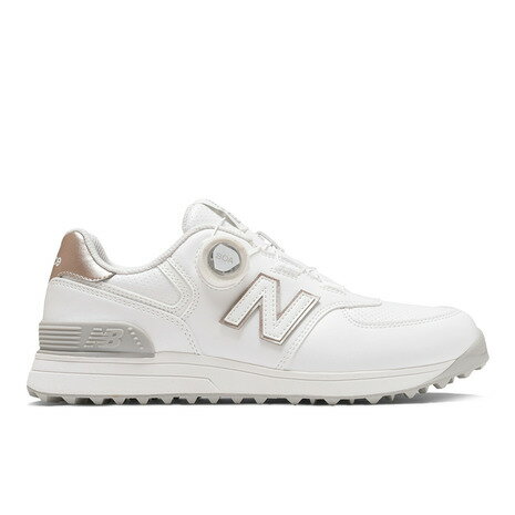 ニューバランス(new balance)(レディース)574 v4 SL BOA スパイクレス ゴルフシューズ WG574BA42E