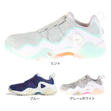 【8/22まで期間限定 最大6,000円OFFクーポン！】アディダス（adidas） ゴルフシューズ コードカオス ボア21 スパイクレス FW5633 FW5632 FW5631（レディース）