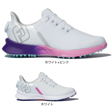 フットジョイ（FootJoy）（レディース）フューエル スポーツ ボア スパイクレス ゴルフ シューズ 90573 90574 W