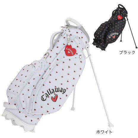 キャロウェイ 【1,500円OFFクーポン 5/20限定 2万円以上購入】キャロウェイ（CALLAWAY）（レディース）ゴルフ キャディバッグ 軽量 スタンド式 8.5型 4分割 5124318LC 5124319LC