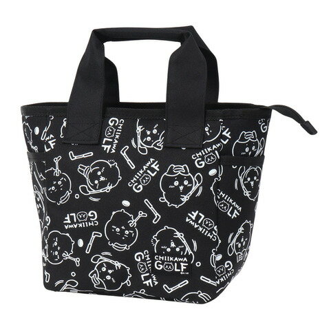 ちいかわ（chiikawa）（メンズ、レディース）ちいかわ ゴルフ カートバッグ 総柄 ブラック 2409-CKG024..