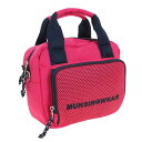 マンシングウエア(MUNSING WEAR)(レディース)ゴルフ 抗菌防臭 異素材MIXショルダー付カートバッグ MQCTJA41 PK00