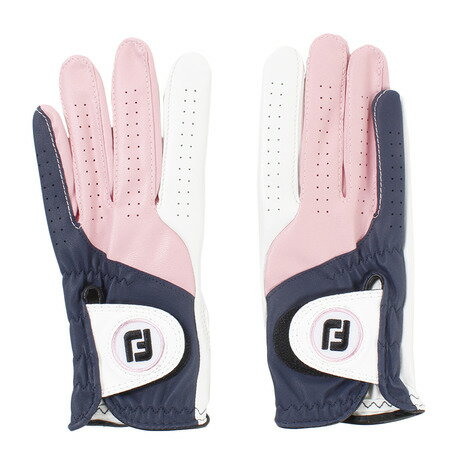 フットジョイ（FootJoy） 【両手用合皮】ゴルフ グローブ レディースフィールソフ NV/PIペア FGFSPRNP （レディース）