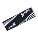 スリクソン(SRIXON)(メンズ、レディース、キッズ)スポーツタオル GGF-20452 BLK