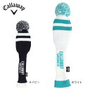 キャロウェイ(CALLAWAY)(メンズ、レディース)ゴルフ ニット ヘッドカバー 23 JM ユーティリティー用 5523076 5523077