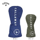 キャロウェイ(CALLAWAY)(メンズ、レディース)ゴルフ アドバンス ドライバー用 ヘッドカバー 5525020 5525023 25