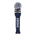 アディダス(adidas)(メンズ、レディース)ゴルフ 3ストライプ ニット ヘッドカバー 番手タグ付き JTY35-JF0975NVY