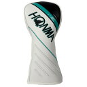 【6万円以上6,000円OFF 4/4 20時から28h限定】本間ゴルフ（HONMA）（メンズ、レディース）ゴルフ ドライバー用 ヘッドカバー HC12301 WH/GR