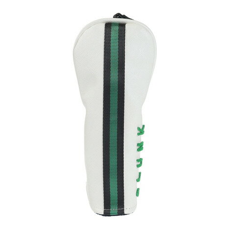 【12/4-12/11超ポイントバックで最大+P10倍】クランク（CLUNK）（メンズ、レディース）ゴルフ ユーティリティ用 ヘッドカバー SHIBAFUシリーズ CL5PNB70 WHT