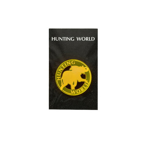 【5%OFFクーポン 5/15限定 2点以上購入】ハンティングワールド（HUNTING WORLD）（メンズ、レディース）ゴルフ マーカー HWTM-2205 YEL