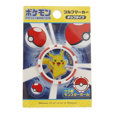 ポケモン（pokemon）（メンズ、レディース）ピカチュウ ゴルフマーカー チップタイプ PMMC001