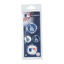 【マラソン期間限定 さらに最大P10倍】MJ・MLB(MJ・MLB)(メンズ、レディース)ゴルフ マーカー ロサンゼルス・ドジャース