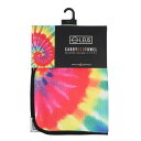 レウス(LEUS)(メンズ、レディース)ゴルフ CADDY エコタオル TIE DYE RAINBOW 06CTTRTDML
