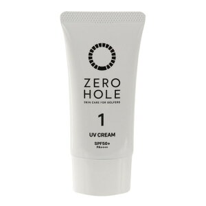ゼロホール（ZERO HOLE） ゴルフ スキンケア 夏 ウォータープルーフ 国内最高基準防御力 SPF50+ PA++++ UV 日焼け止めクリーム 25g 無香料 （メンズ、レディース）