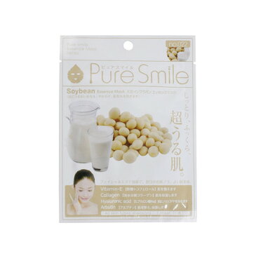 ピュアスマイル（PURE SMILE） エッセンスマスク 大豆イソフラボン 22 （メンズ、レディース）