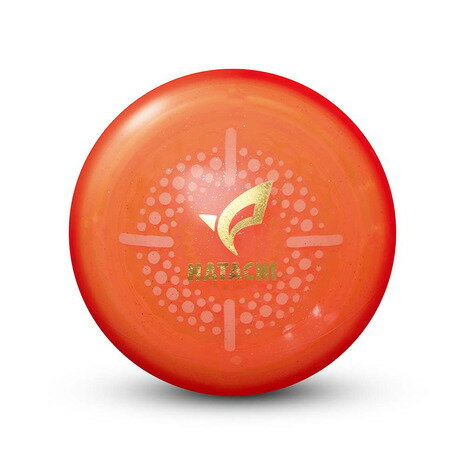 ハタチ（HATACHI）（メンズ、レディース）グラウンドゴルフ エアロボール オレンジ×レッド BH3861-85