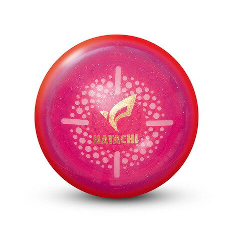 ハタチ（HATACHI）（メンズ、レディース）グラウンドゴルフ エアロボール ピンク×レッド BH3861-86