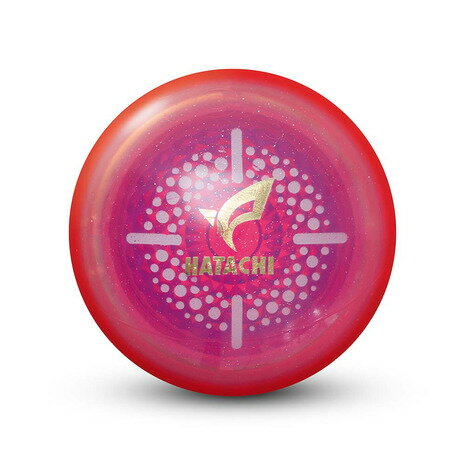 ハタチ（HATACHI）（メンズ、レディース）グラウンドゴルフ エアロボール パープル×レッド BH3861-87