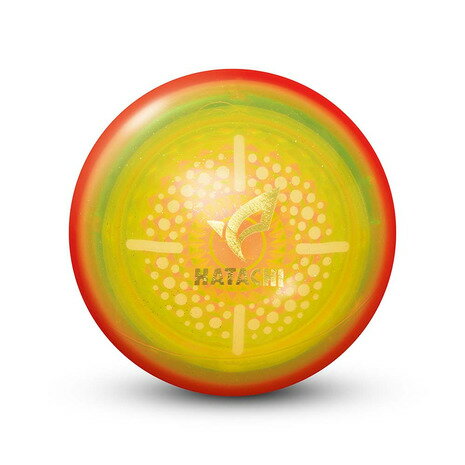 ハタチ（HATACHI）（メンズ、レディース、キッズ）グラウンドゴルフ エアロボール イエロー×レッド BH3861-92