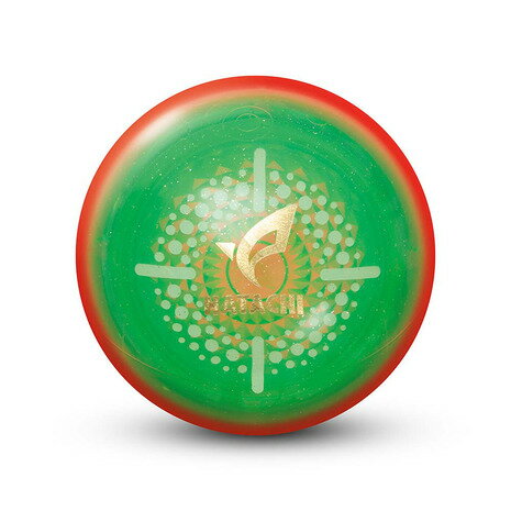 ハタチ（HATACHI）（メンズ、レディース）グラウンドゴルフ エアロボール グリーン×レッド BH3861-96