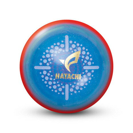 ハタチ（HATACHI）（メンズ、レディース）グラウンドゴルフ エアロボール ブルー×レッド BH3861-99
