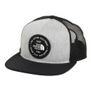 ザ・ノース・フェイス(THE NORTH FACE)(メンズ、レディース)帽子 キャップ メッセージメッシュキャップ NN02333 Z グレー サイズ調節 通...