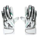 ミズノ(MIZUNO)(キッズ)ジュニア バッティング用グローブ 野球 シリコンパワーアークDI レプリカ 両手用 1EJEY54101