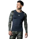 【9/10~ エントリーでさらに最大P10倍】アンダーアーマー(UNDER ARMOUR)(メンズ)ヒートギアアーマー ノベルティ 長袖シャツ 1388213 016