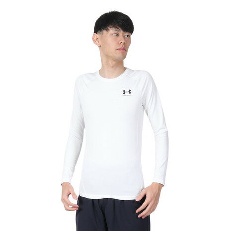 アンダーアーマー（UNDER ARMOUR）（メンズ）コールドギアアーマー クルーネック シャツ 1375528 100