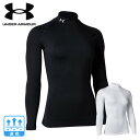 【5%OFFクーポン5/5限定 2点以上購入】アンダーアーマー（UNDER ARMOUR）（レディース） ヒートギア コンプレッション ロングスリーブ モック 1358605 オンライン価格