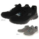 スケッチャーズ ウォーキングシューズ メンズ スケッチャーズ（SKECHERS）（メンズ）スニーカー ゴーウォーク 6 GO WALK 6 ROCA 黒 ブラック グレー 216268 ウォーキングシューズ フィットネス 通勤 通学