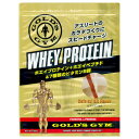 【6万円以上6,000円OFFクーポン 4/20限定】ゴールドジム（GOLD'S GYM）（メンズ、レディース）ホエイプロテインホエイペプチド 7種類のビタミンB群 カフェオレ風味 1500g 計量スプーン付