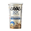 【5%OFFクーポン5/5限定 2点以上購入】ザバス（SAVAS）（メンズ、レディース）ソイプロテイン100 4種のビタミンB群 ビタミンC配合 ビタミンD配合 ウェイトダウン ミルクティー風味 大豆 減量 224g