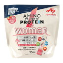 【5%OFFクーポン5/5限定 2点以上購入】アミノバイタル（amino VITAL）（レディース）アミノバイタル アミノプロテイン for woman ストロベリー味 30本入り ソイプロテイン アミノ酸 コラーゲン