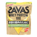 ザバス(SAVAS)(メンズ、レディース)ホエイプロテイン100 バナナ風味 980g 約35食分 2632057 明治 meiji プロテイン