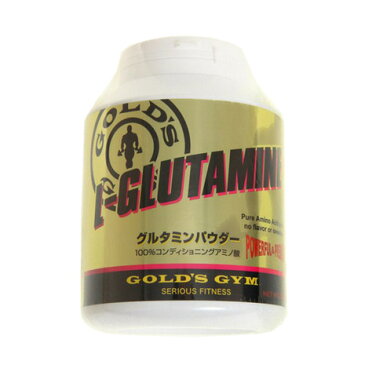 【8/23まで期間限定 最大6,000円OFFクーポン!】ゴールドジム(GOLD'S GYM) グルタミンパウダー 500g F4150 (メンズ)