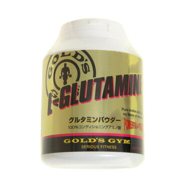 【8/23まで期間限定 最大6,000円OFFクーポン！】ゴールドジム（GOLD'S GYM） グルタミンパウダー 500g F4150 （メンズ）