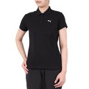 プーマ(PUMA)(レディース)ESS ロゴ ポロシャツ 687615 01 BLK
