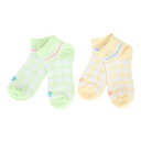 ニューバランス(new balance)(キッズ)ガールズ アンクルチェックソックス 2足組 LAS45710AS2(4)