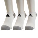 アディダス（adidas） メッシュ アンクルソックス 3足組 DMK54-BR6137 （Lady's）