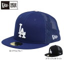 ニューエラ(NEW ERA)(メンズ、レディース)メッシュキャップ 59FIFTY トラッカー ロサンゼルス ドジャース 14525154 14525155 帽...