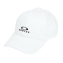 【7/18限定 最大1万Pバック要エントリー&抽選】オークリー(OAKLEY)(メンズ)帽子 Essential Lock Up ロゴ キャップ 25.0 白 ...
