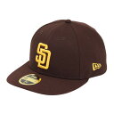 ニューエラ(NEW ERA)(メンズ、レディース)キャップ LP 59FIFTY MLBオンフィールド サンディエゴ パドレス ゲーム 14524659