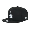 【7/18限定 最大1万Pバック要エントリー&抽選】ニューエラ(NEW ERA)(メンズ、レディース)キャップ 9FIFTY ロサンゼルス ドジャース ブラック...