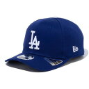 ニューエラ(NEW ERA)(メンズ、レディース)キャップ 9FIFTY ストレッチスナップ ロサンゼルス ドジャース 14524919 57-61cm 青