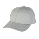 【7/18限定 最大1万Pバック要エントリー&抽選】オークリー(OAKLEY)(メンズ)帽子 キャップ TINFOIL 3.0 グレー 58.5cm FOS90...